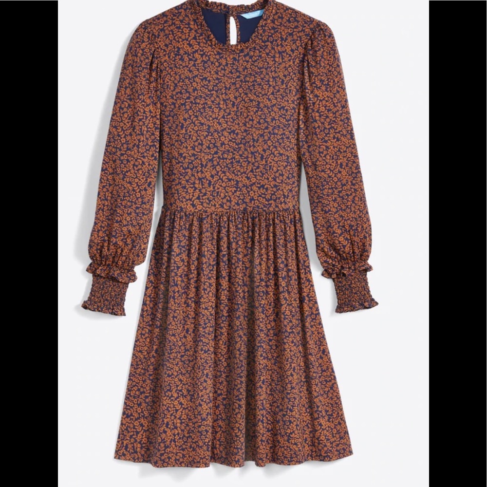 🧡💙Draper James Kitty Dress in Fall Vines. NWOT. XXL💙🧡